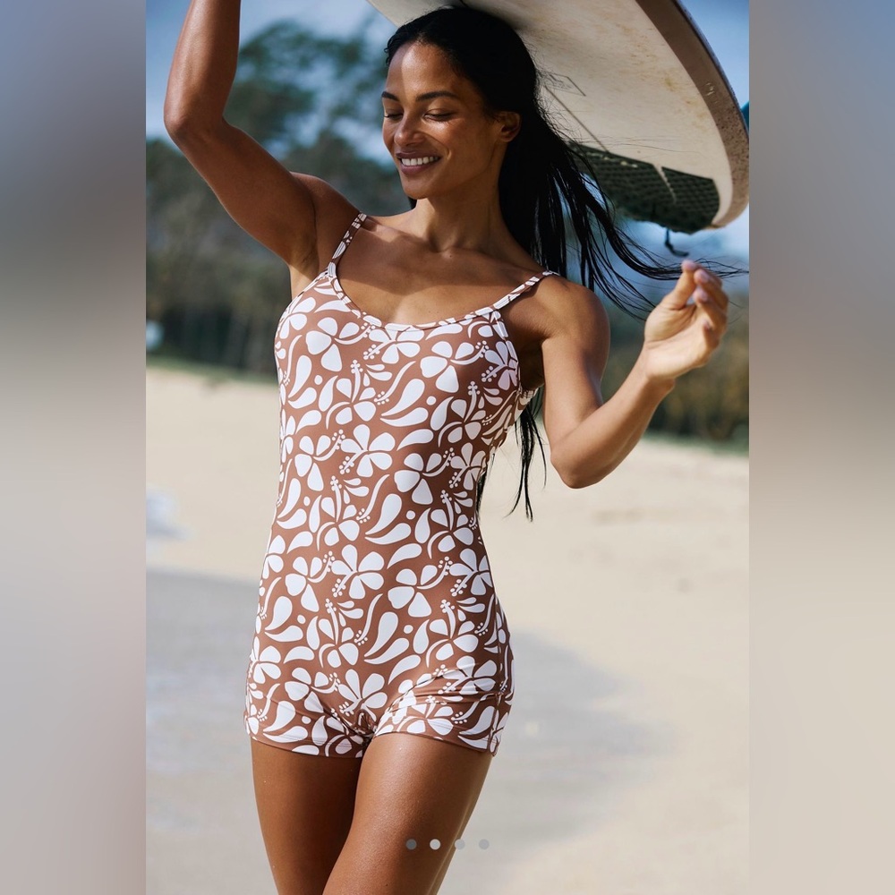 Abysse Hawkins  Surfsuit Womens S One Piece Swimsuit Free People